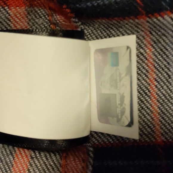 Men's Large North Face Flannel Shirt - Picture 6 of 7